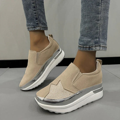 Baskets Anna Fashion Star - Élégantes et confortables