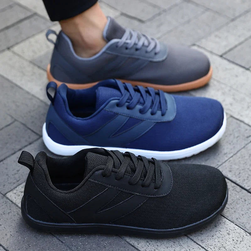StreetFlex Skate – Sapatos Barefoot Respiráveis Com Biqueira Larga Unissexo