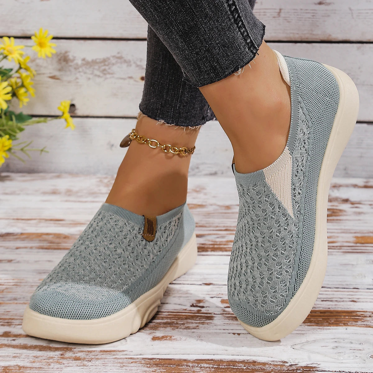 Léonie Air Barefoot - Ténis Respiráveis Ultra Leves