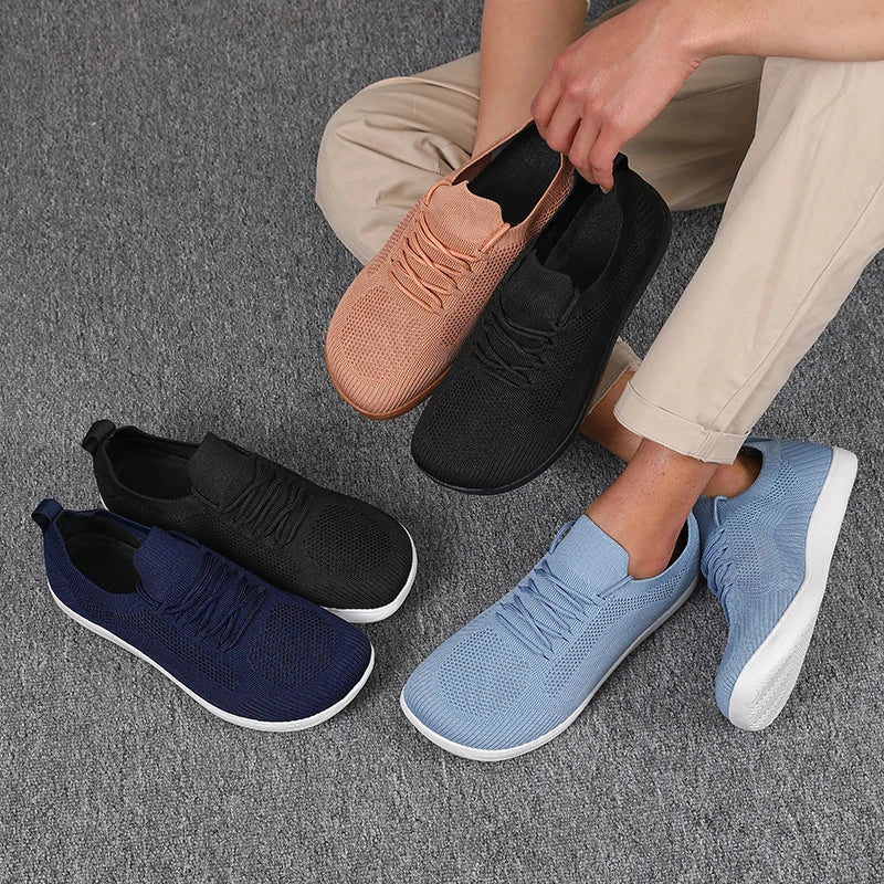 CloudStep Urban – Ténis barefoot respiráveis e flexíveis unissexo