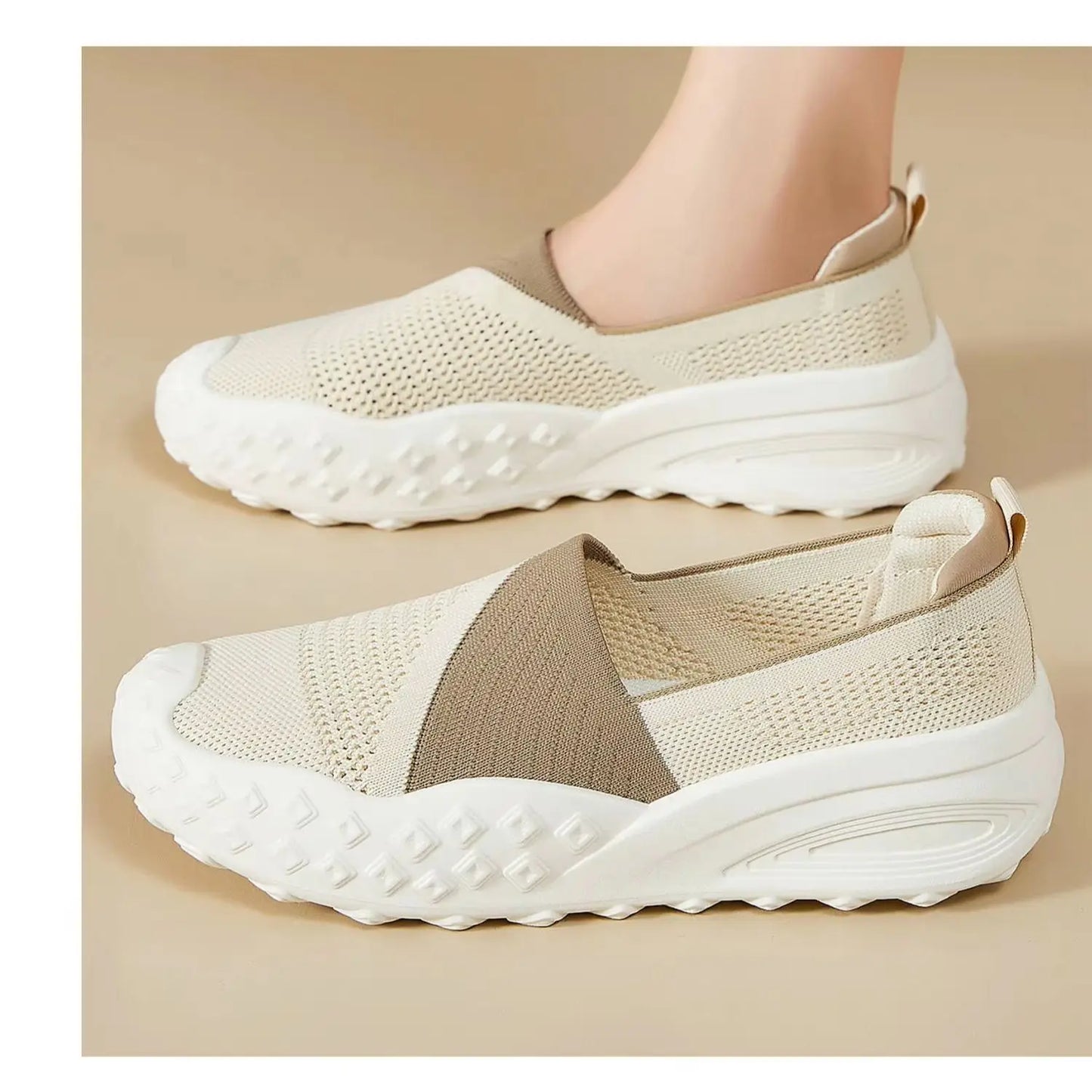 CloudStride Air – Sapatos barefoot respiráveis com sola macia unissexo