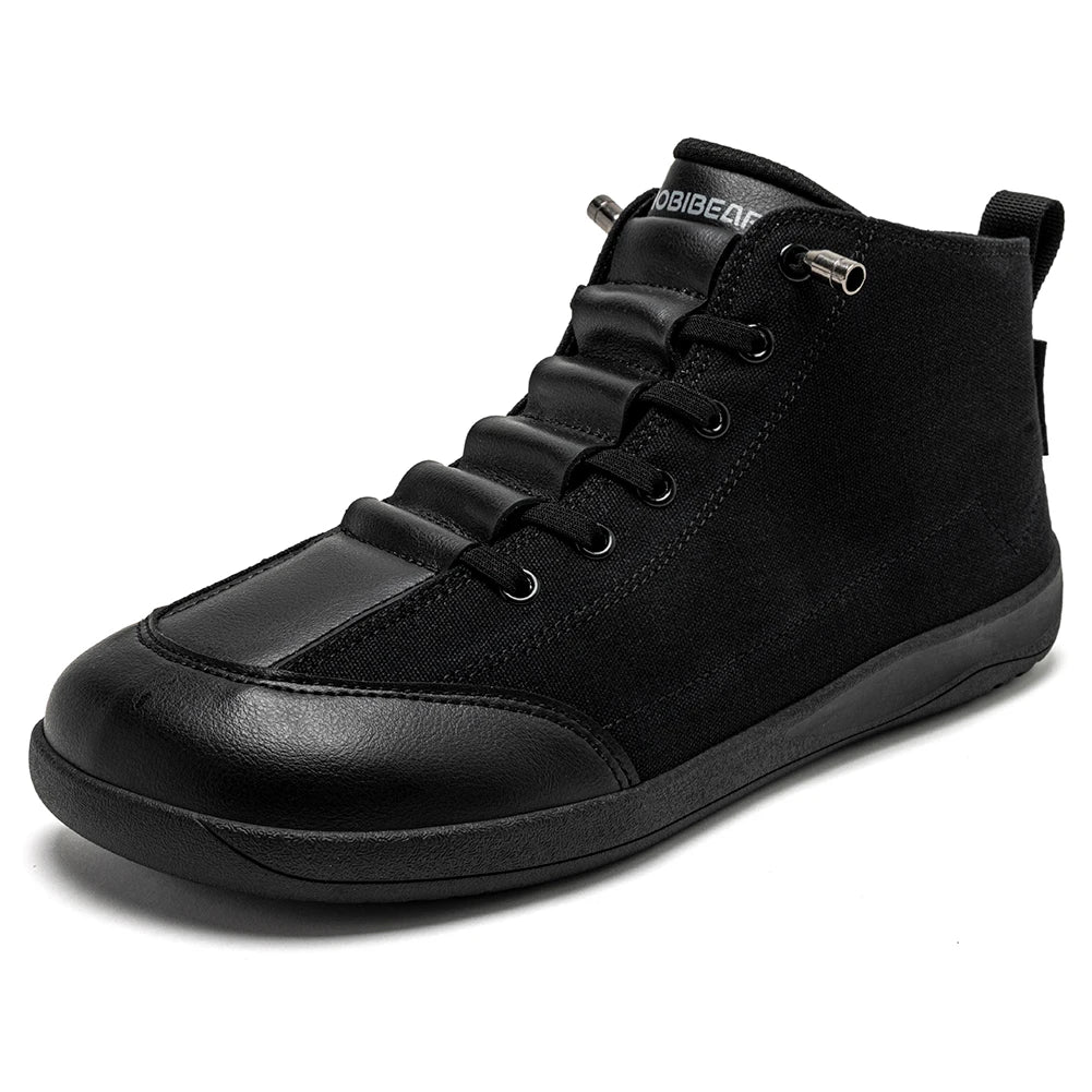 UrbanMid Canvas – Botas barefoot Mid-top Com Biqueira Larga Unissexo