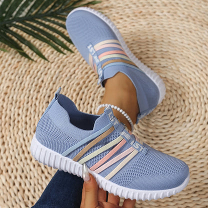 ColorEase Lady - Ténis Senhora Slip-On Leves Respiráveis Verão