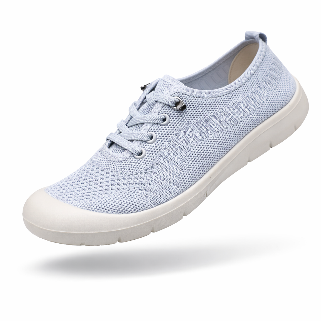 FlexWalk Barefoot Lady - Sapatos Barefoot Senhora Slip-On Respiráveis Antiderrapantes