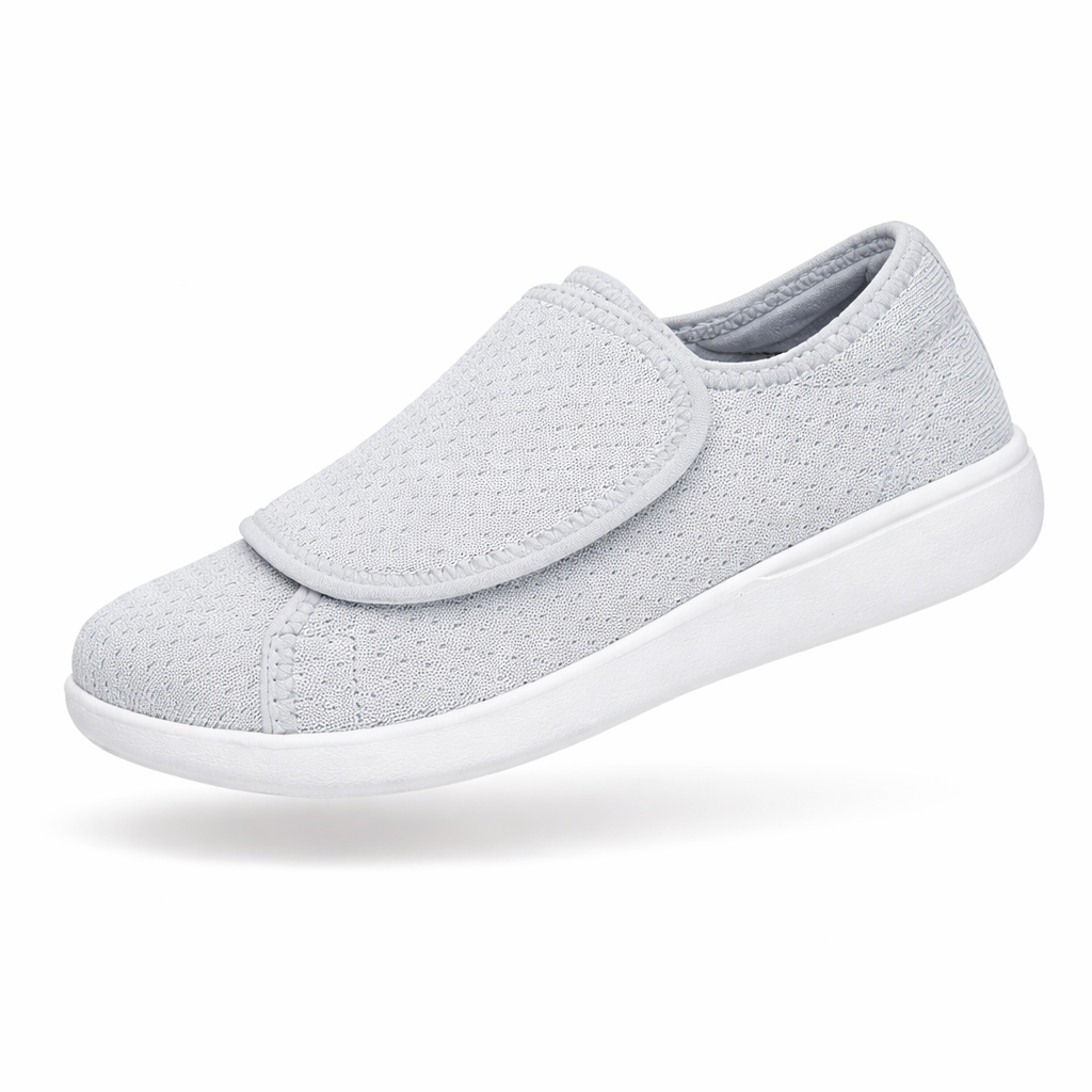 FlexiEase Ortopédico – Sapatos Anatómicos Unissexo com Ajuste em Velcro