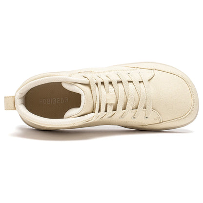 Hobibear WS53157096 – Sapatilhas barefoot mid top em lona unissexo