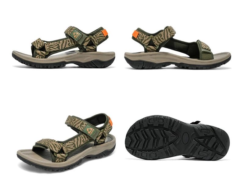 TrailFlex Barefoot Sandal Man - Sandálias Barefoot Homem Outdoor Caminhada Respiráveis