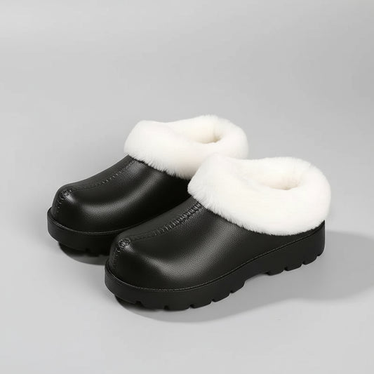 Bottes De Neige Femmes Mi Mollet Confort Peluche Chaudes