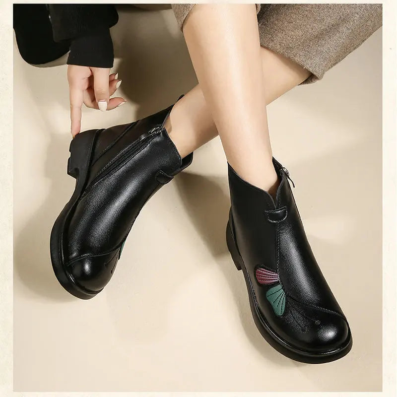 Botte Aurora - Cuir Véritable