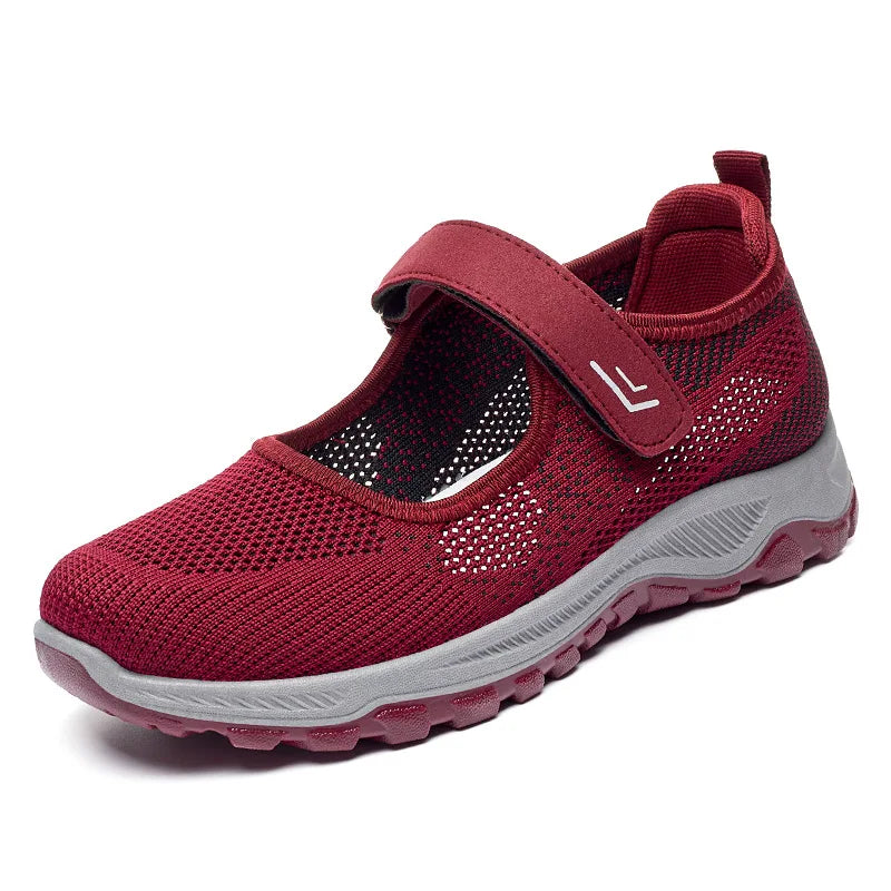 OrthoBare Comfort Lady - Sapatos Barefoot Ortopédicos Senhora Slip-On Respiráveis