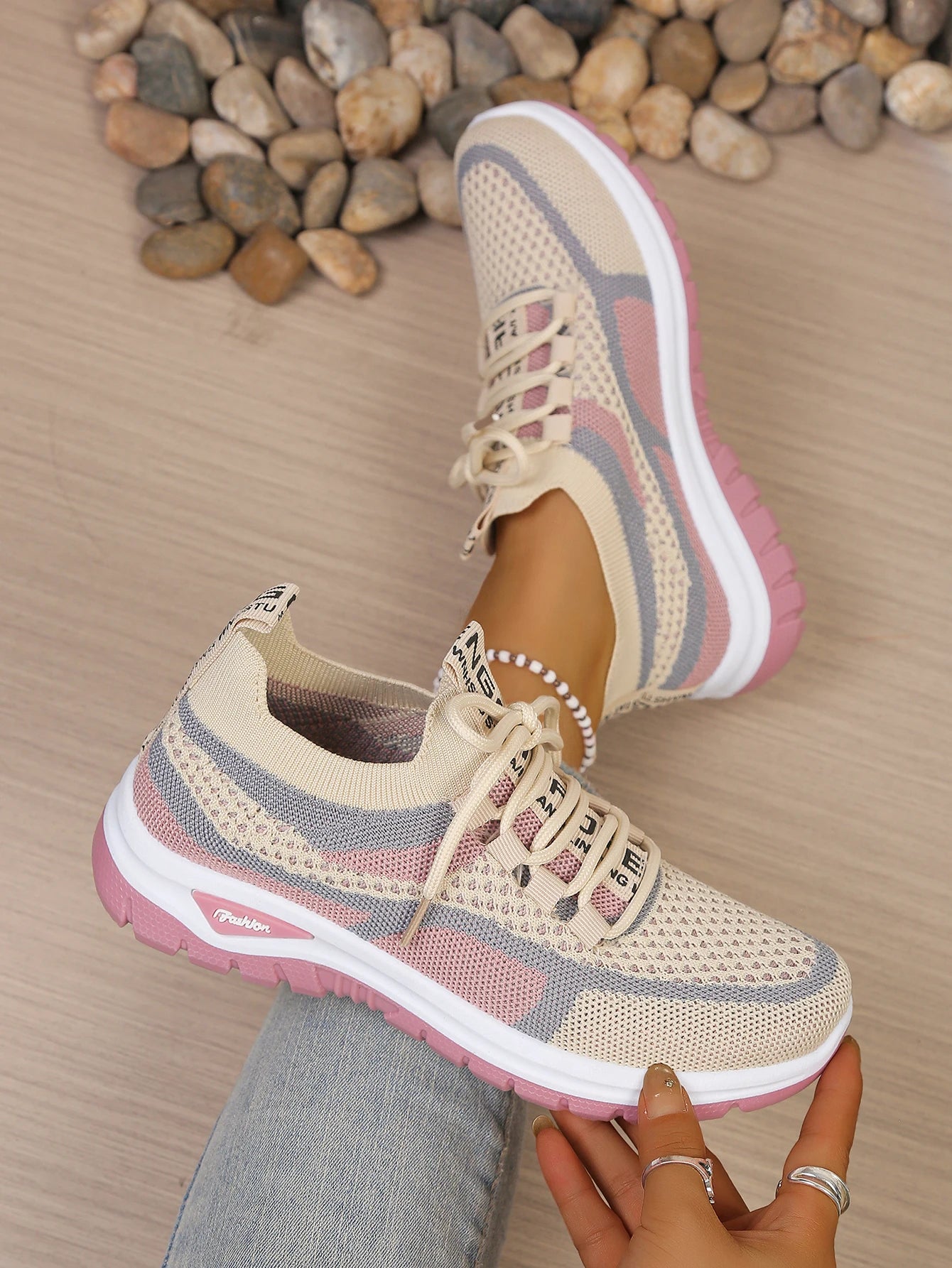 AeroLuna Knit – Sapatos Barefoot Femininos em Malha Respirável