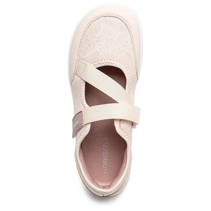 BellaFlex Mary Jane – Sapatos barefoot Mary Jane de biqueira larga para mulher