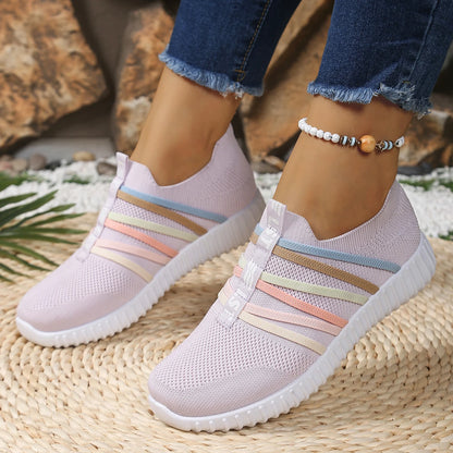 ColorEase Lady - Ténis Senhora Slip-On Leves Respiráveis Verão