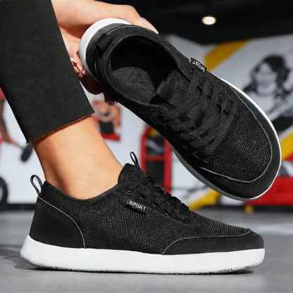 TerraFlex Motion – Sapatos barefoot respiráveis com biqueira larga unissexo