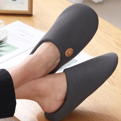 Veldran - Pantufas Unissexo Acolchoadas com Sola Antiderrapante