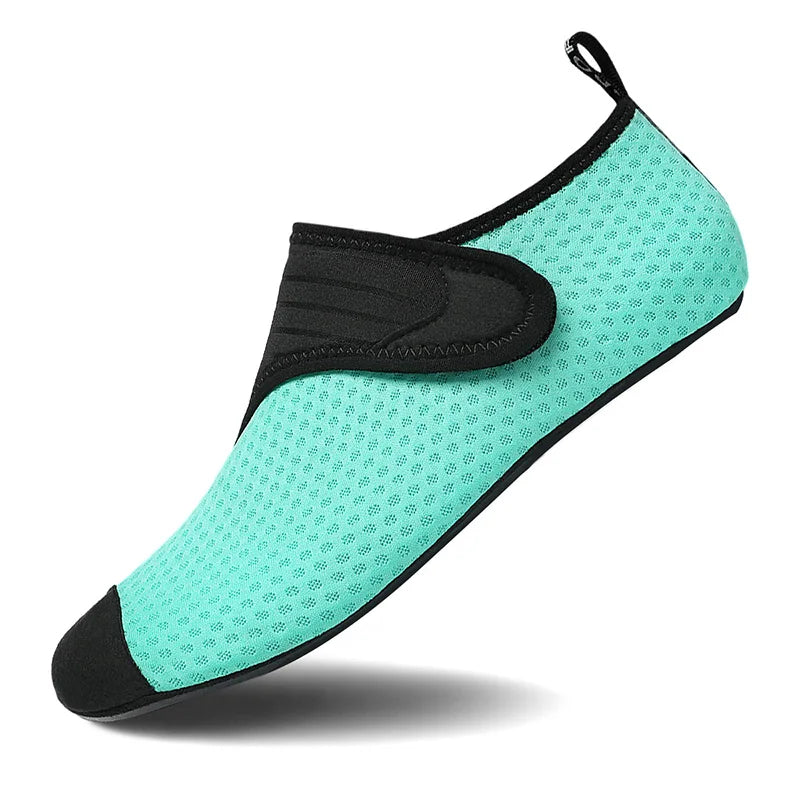 AquaSkin Barefoot - Sapatos Barefoot Aquáticos Unissexo Secagem Rápida