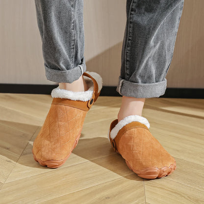 Alpine Cozy – Pantoufles barefoot d’intérieur
