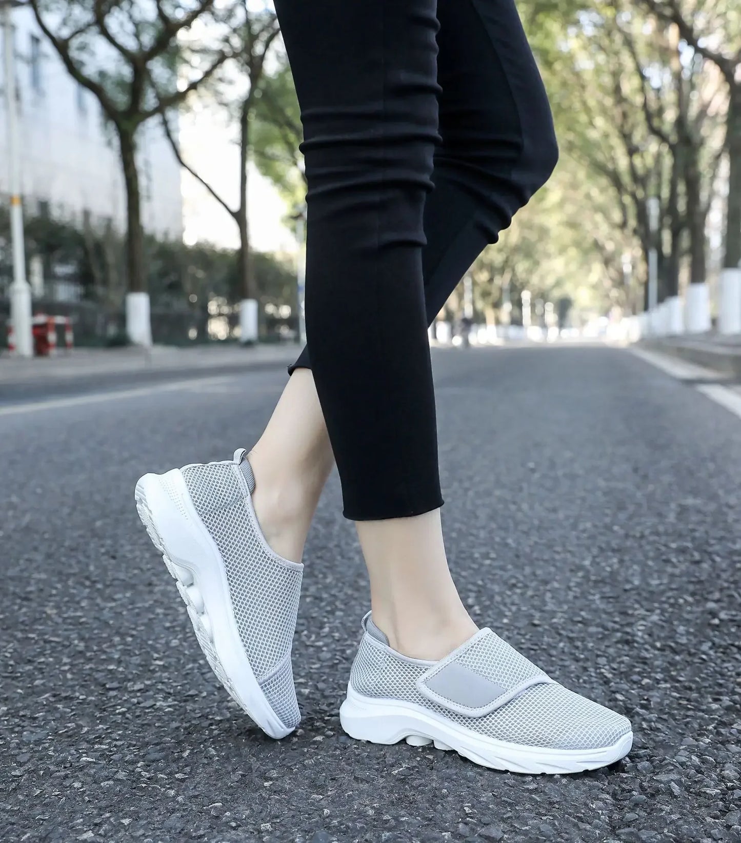 OrthoEase Comfort – Sapatos Ortopédicos Barefoot com Velcro