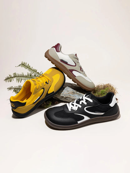 AquaRetro Pro – Sapatos Barefoot Impermeáveis Com Biqueira Larga Unissexo