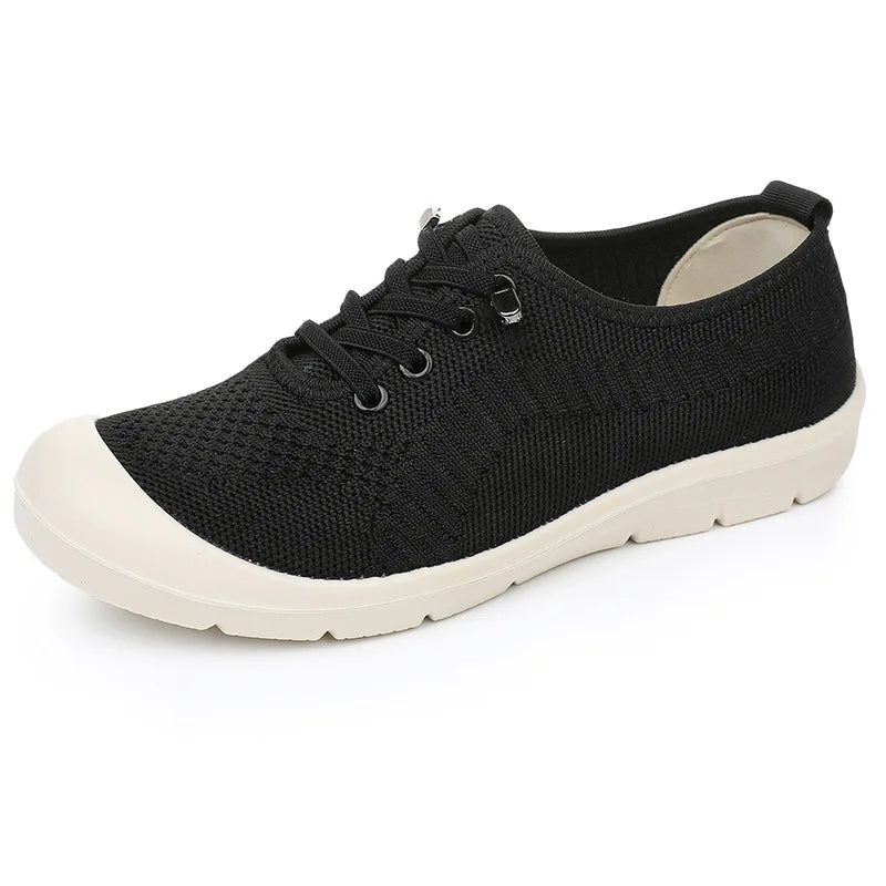 FlexWalk Barefoot Lady - Sapatos Barefoot Senhora Slip-On Respiráveis Antiderrapantes