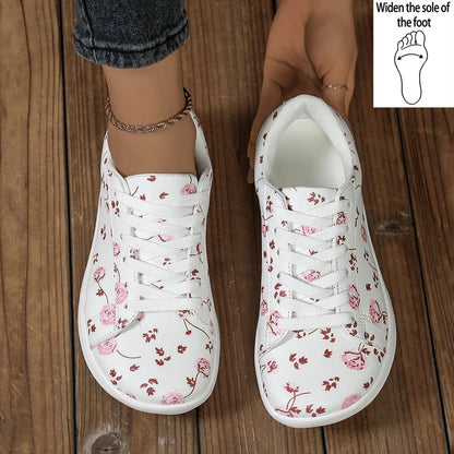 Avelora - Ténis Barefoot Femininos com Biqueira Larga e Sola Flexível