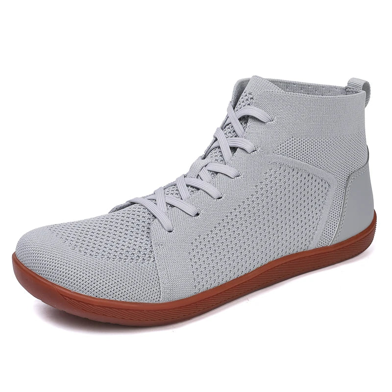 TrailMid Air – Sapatos Barefoot Mid-Top Com Biqueira Larga E Sola Zero Drop Unissexo