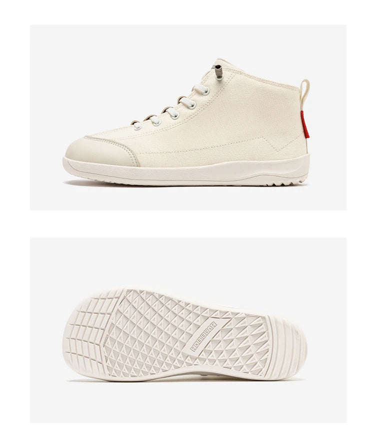 UrbanMid Canvas – Botas barefoot Mid-top Com Biqueira Larga Unissexo