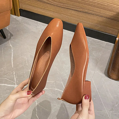 Bianco – Chaussure Élégante en Cuir