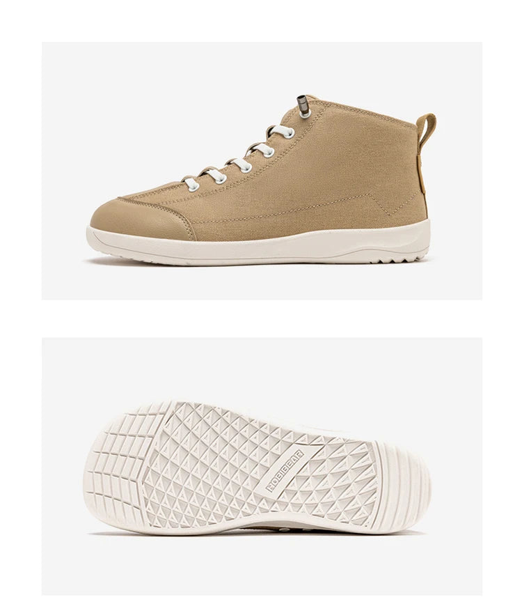 UrbanMid Canvas – Botas barefoot Mid-top Com Biqueira Larga Unissexo