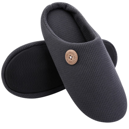 Veldran - Pantufas Unissexo Acolchoadas com Sola Antiderrapante