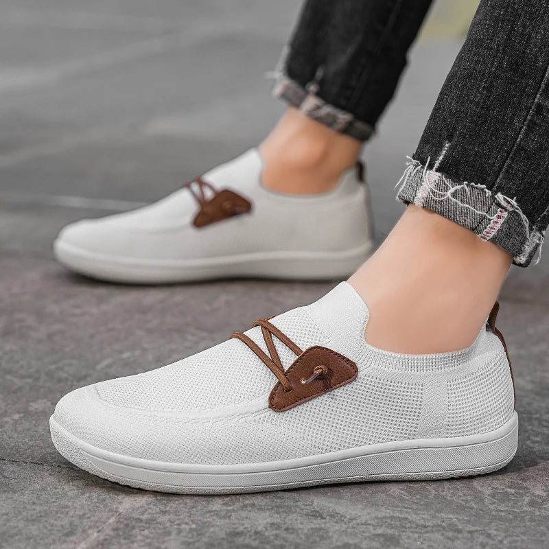 AirFlex Wide – Sapatos Barefoot Respiráveis De Grande Tamanho Para Homem