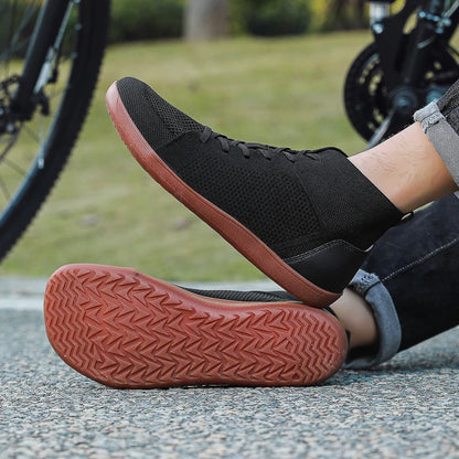 TrailMid Air – Sapatos Barefoot Mid-Top Com Biqueira Larga E Sola Zero Drop Unissexo