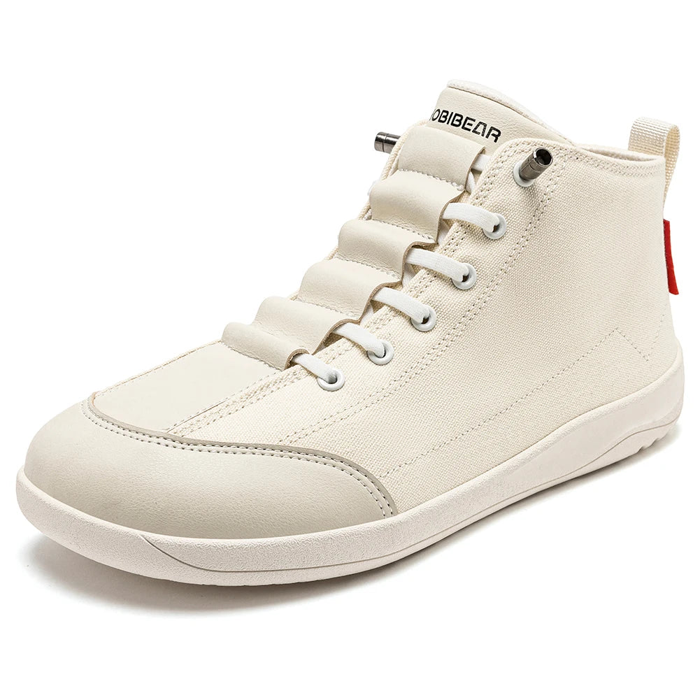 UrbanMid Canvas – Botas barefoot Mid-top Com Biqueira Larga Unissexo