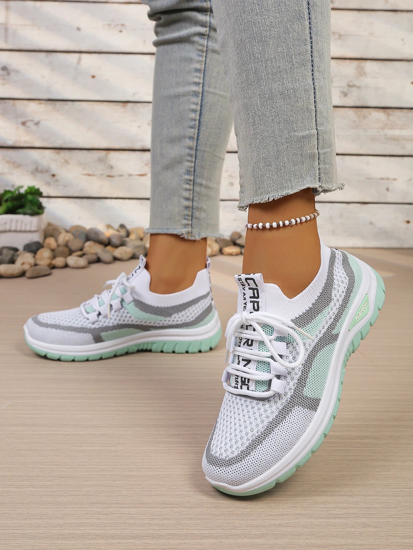 AeroLuna Knit – Sapatos Barefoot Femininos em Malha Respirável