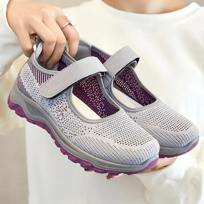 OrthoBare Comfort Lady - Sapatos Barefoot Ortopédicos Senhora Slip-On Respiráveis
