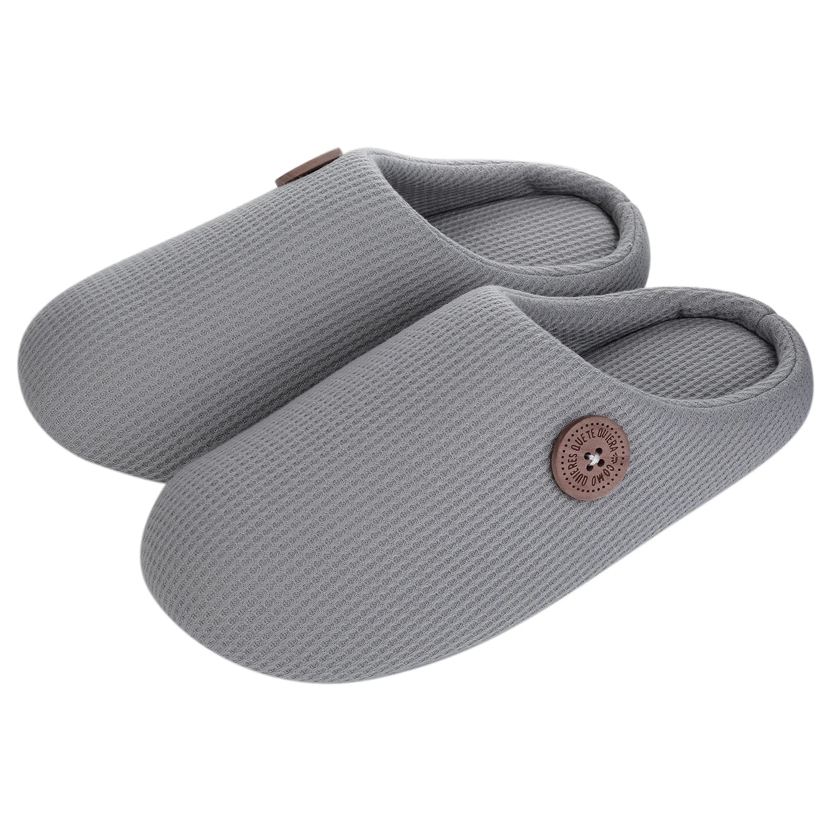 Veldran - Pantufas Unissexo Acolchoadas com Sola Antiderrapante