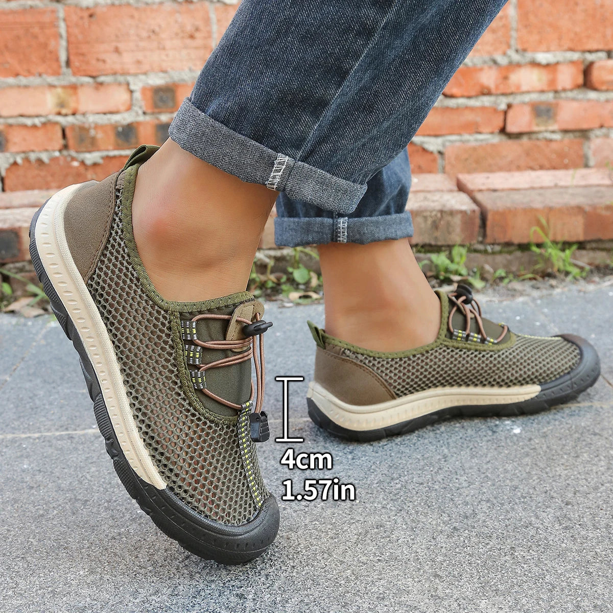 TerraFlex Air – Sapatos barefoot respiráveis em malha de secagem rápida unissexo
