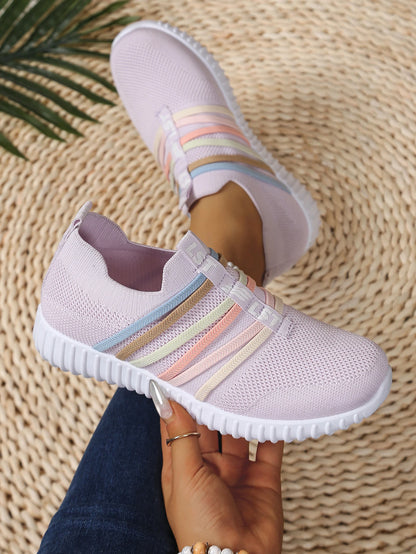 ColorEase Lady - Ténis Senhora Slip-On Leves Respiráveis Verão