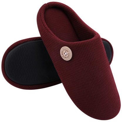 Veldran - Pantufas Unissexo Acolchoadas com Sola Antiderrapante