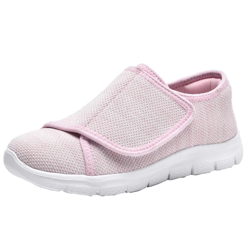 OrthoFlex WideCare - Sapatos Ortopédicos Senhora Pé Largo Ajustáveis com Velcro