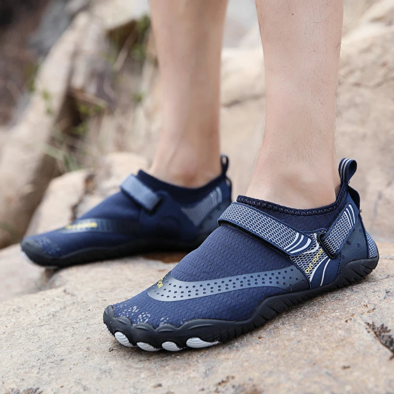 AquaFlex Barefoot - Sapatos Barefoot Aquáticos Unissexo Secagem Rápida Antiderrapantes