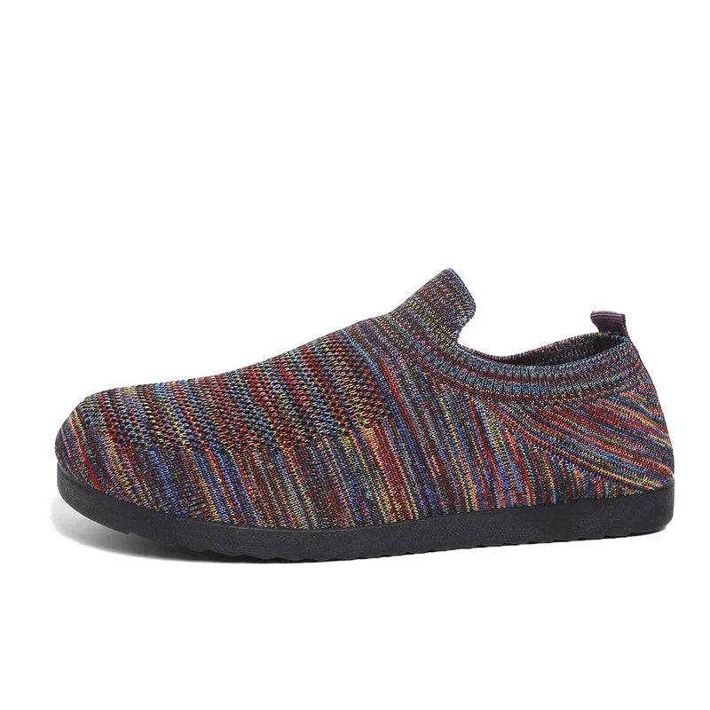 Maelis - Mocassins Femininos Boho em Tecido