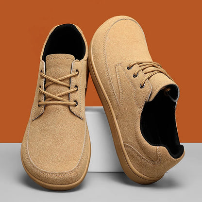 FlexUrban Split – Sapatos Barefoot Minimalistas Em Pele Sintética Para Homem