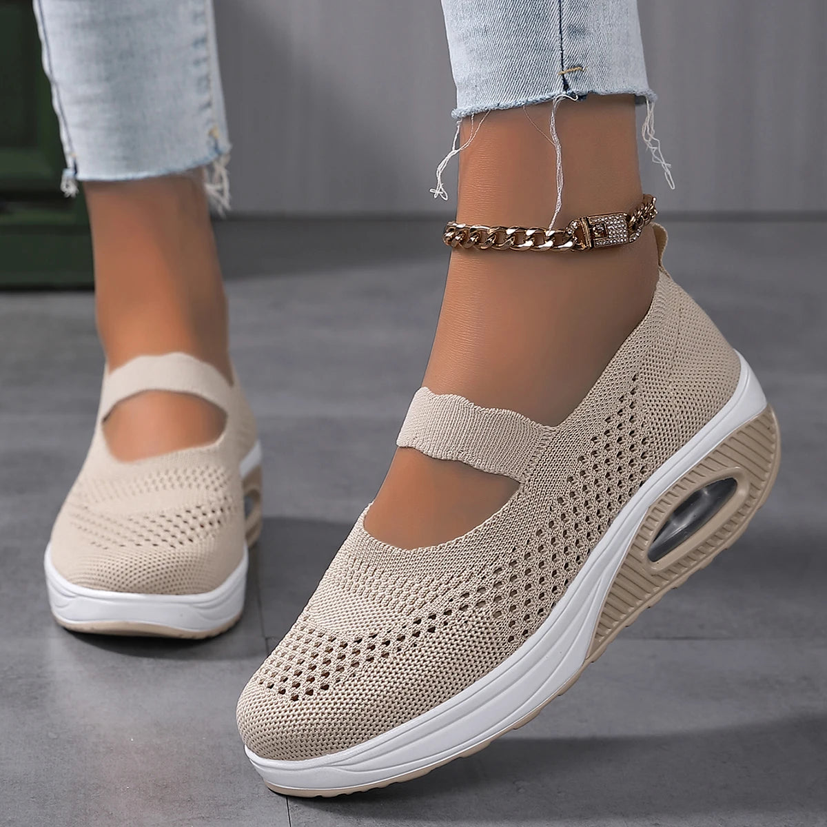 LiftAir Ortho – Sapatos Barefoot Ortopédicos Femininos com Plataforma