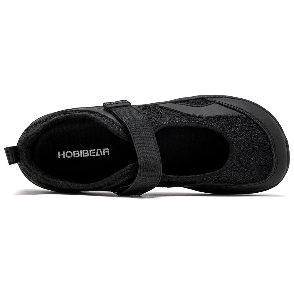 CloudStep Flow – Sapatos barefoot slip-on respiráveis unissexo