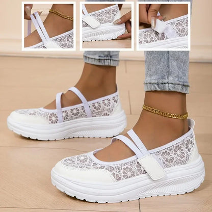 CloudStep Breeze – Sapatos respiráveis e confortáveis para mulher