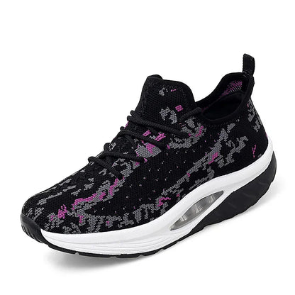AirMotion Lift – Ténis Plataforma Conforto Femininos