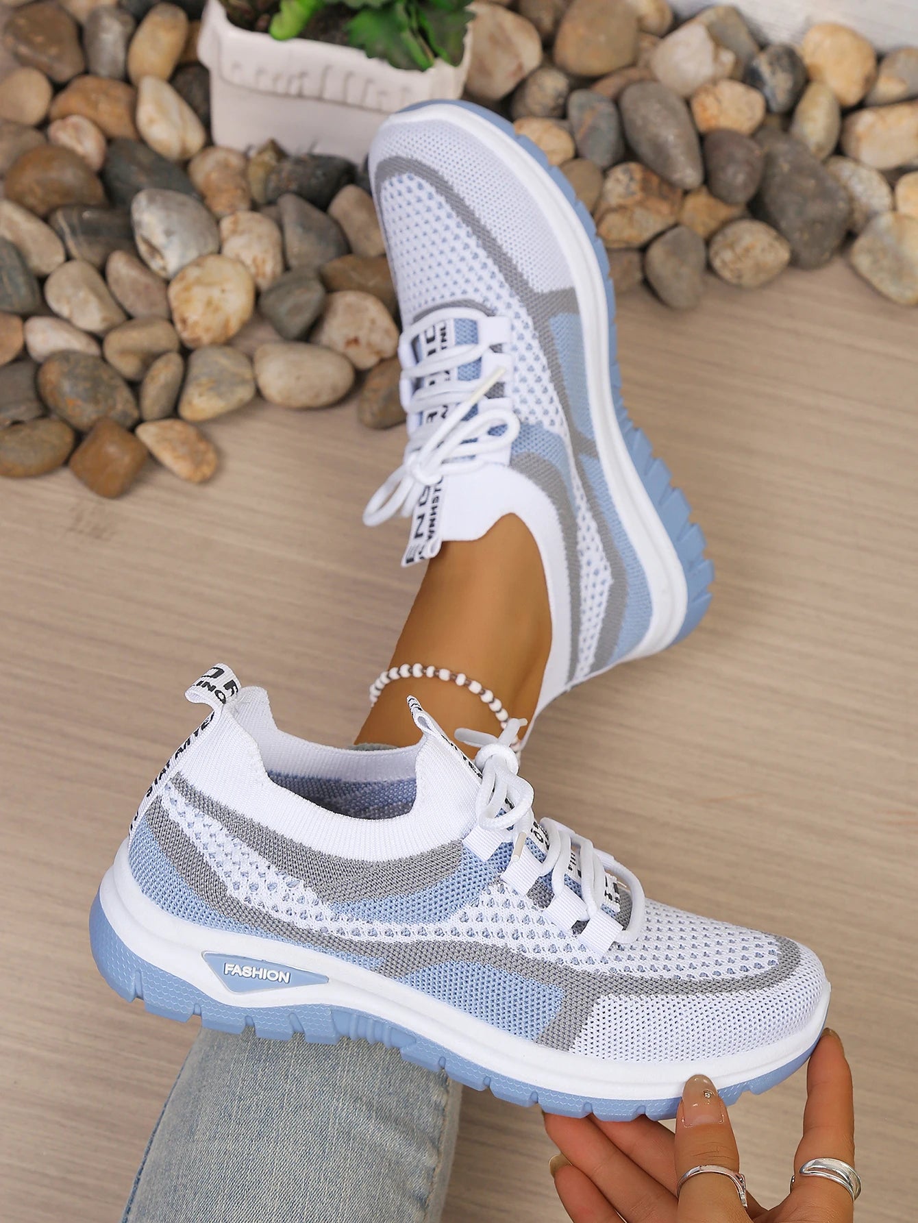 AeroLuna Knit – Sapatos Barefoot Femininos em Malha Respirável