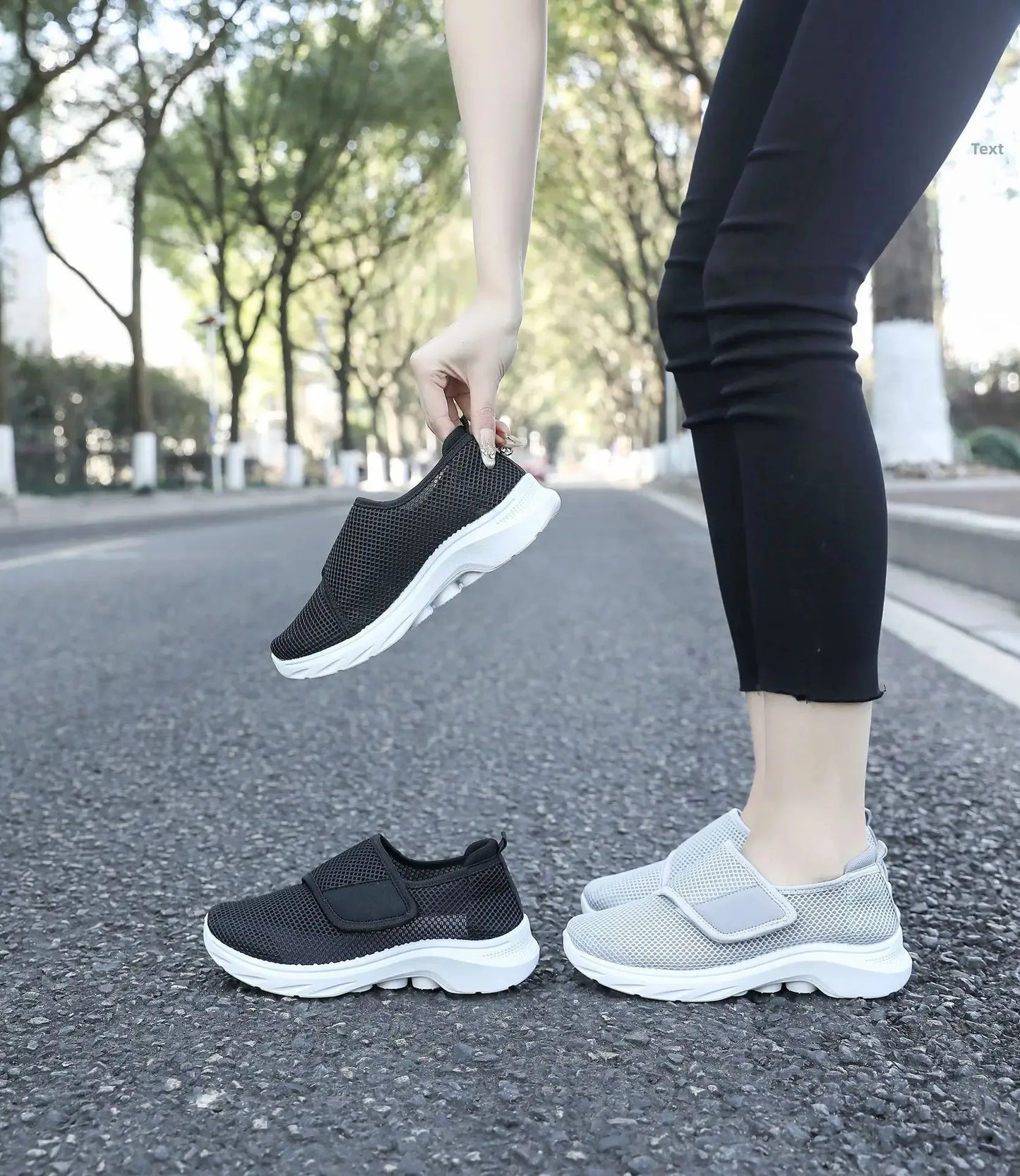 OrthoEase Comfort – Sapatos Ortopédicos Barefoot com Velcro