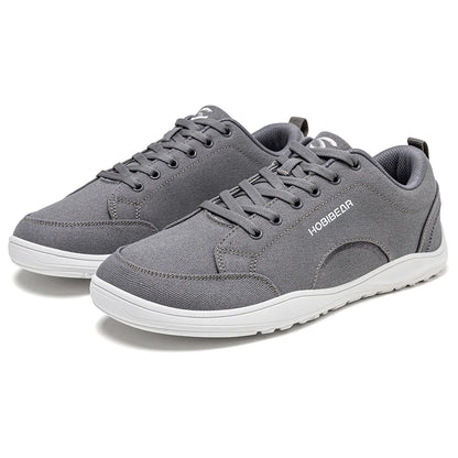 CanvasFlex Core – Sapatos Barefoot Minimalistas Em Canvas Com Biqueira Larga Unissexo